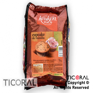 MIX CUPCAKES DE VAINILLA X 1KG LODISER x 1